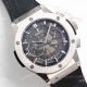 Swiss 7750 Replica Hublot Big Bang SS Black Skeleton Face Watch Best Gift (4)_th.jpg